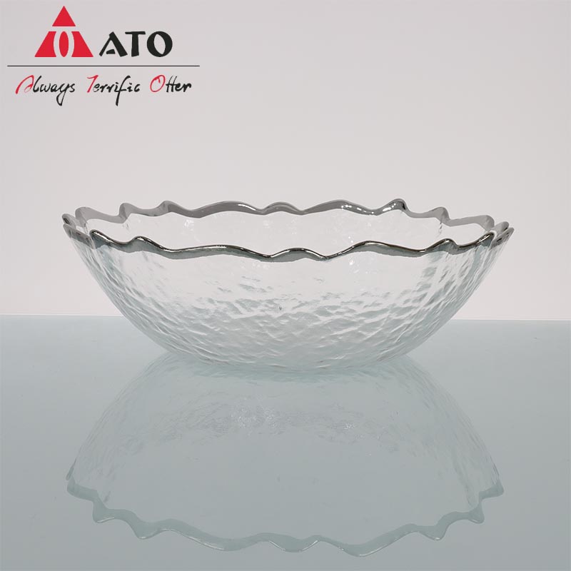 ATO Creative Dessert Fruit Bowl Pattern Salad Bowl