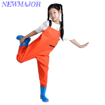 Pantaloni e stivali per guado impermeabili per bambini di Newmajor - taglia 24-36
