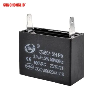 Sunchonglic 450V 3UF Strong Discharge Capacitor for Gas Water Heater Parts