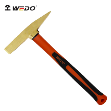 Wedo High Quality Non-Sparking Safety Brass Copper Scaling Hammer