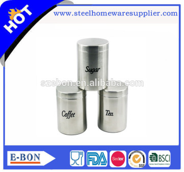 High quality stainless steel canister sets