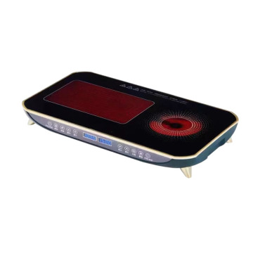 Ceramic Hob Double Burner Infrared Electric Cooktop