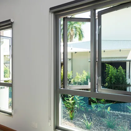 aluminium windows and doors triple glaze windows burglar proof window