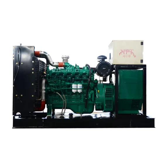 100kW 125kVA 3 Phase Water Cooled Biomass Gas Generator Set