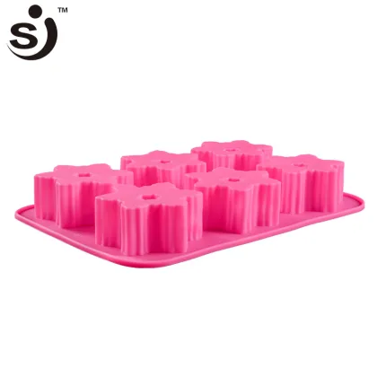 China Factory Cheap Price Snow Flower Snowflake Design Cake Baking Hot Cake Mold