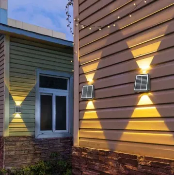 Solar Outdoor Wall Washer Light