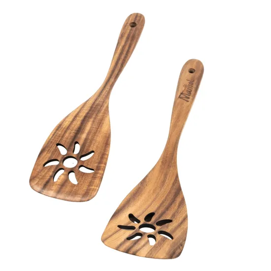 Eco-Friendly Wooden Ladle: Sustainable Cooking Utensil Crafted from Solid Hardwood
