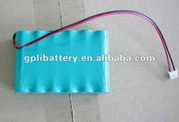 NiMH battery pack 7.2V NiMH battery pack