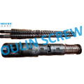 Gpm Plas 65/132 Twin Conical Screw Barrel for UPVC Profile, Window Profile Frames