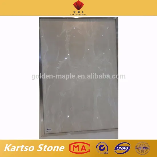 China marble vein Kartso stone crystallized glass slab