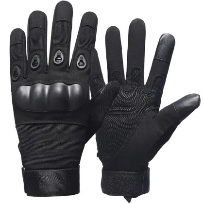 WANZHUO Factory Price Climbing Shooting Fitness Cycling Motorcycle Men's Outdoor Full Finger Tactical Gloves