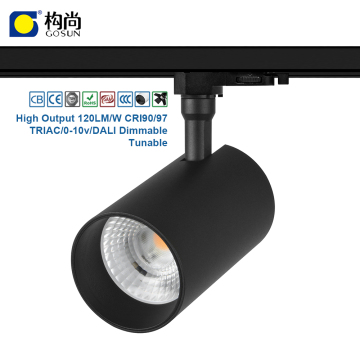 Anti-Glare 3 Phase 20W LED Track Light - 19.8USD with 5 Years Warranty