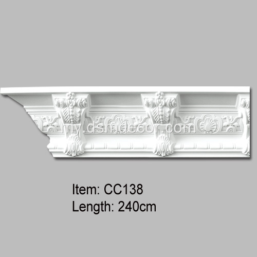 Modillion Polyurethane ခေတ်ပြိုင် Cornice