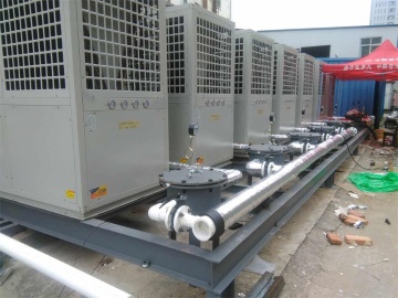Environmental friendly indoor pool heat pump
