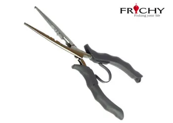 High Carbon Steel Or Stainless Steel Fishing Pliers / Split Ring Pliers With Black Nickel