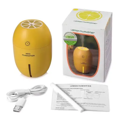 120ml Lemon Office House Desktop Ultrasonic USB Humidifier