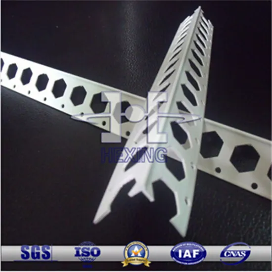 Perforated PVC Corner Bead(Fiberglass Mesh is Available)