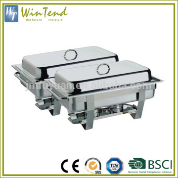 Wholesale chafing dishes with handles, stainless steel buffet foot warmers