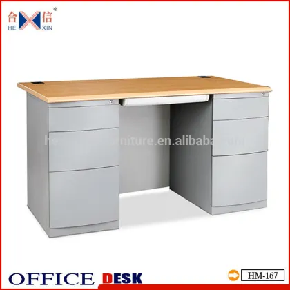double office excutive desk table reception desk table