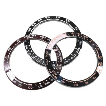 Ceramic Watch Bisel Insertar OD 38.5 mm ID de 30.5 mm para relojes Mograph - Al por mayor