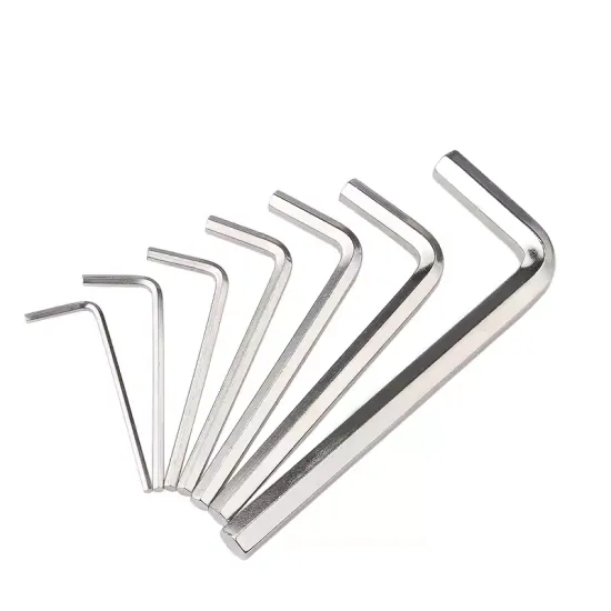 Factory Supply: High Strength Alloy Steel Hex Allen Key Wrench in 0.9mm to 36mm Sizes