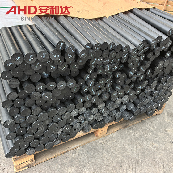 50mm Black ABS Rod stock