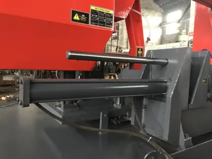 Double column rotaty 0-45 degree metal band saw