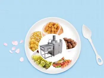 Automatic popcorn making machine for commercial use