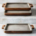 Minimalistische moderne Design dekorative Betonschale
