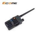 Ecome ET-UV100 dual Band 5km handy walkie talkie