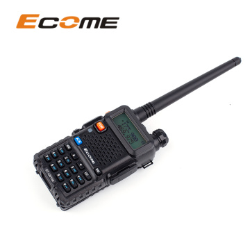 Ecome ET-UV100 Çift Band 5km Handy Walkie Talkie