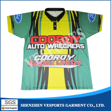 Golf Polo Shirt Dry Fit Sublimation Printing