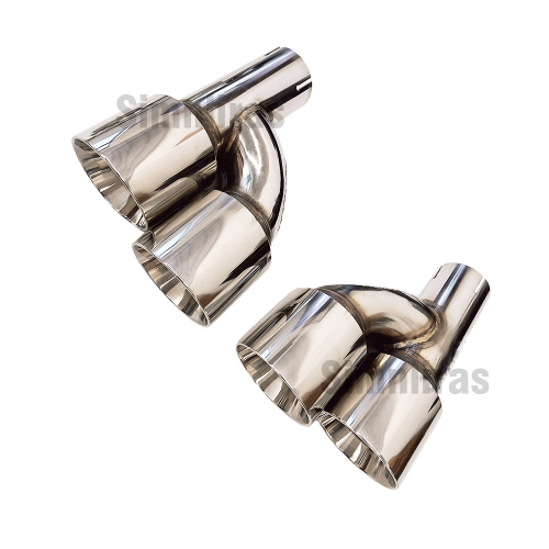 Fit Mercedes Benz R230 SL500 SL550 SL600 03-12 Achs-Back-Auspuff