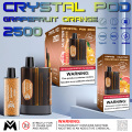 Crystal Pod Vape 2500 e-cigarette