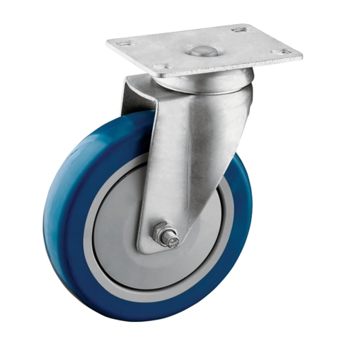 Polyuretanskiv Swivel Caster med kullager