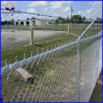 PVC Chain Link Fence Yard Guard Fence Gate