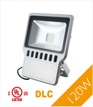 Dlc, UL/cUL Listed LED Flood Light, 120W Floodlight, High Power LED Floodlight