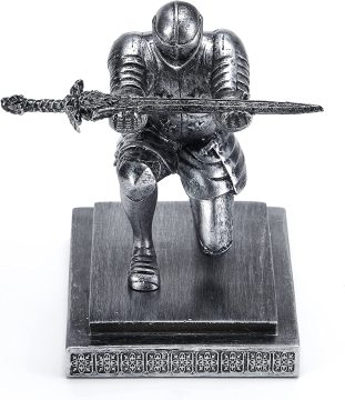 Μαγνητική ρητίνη Knight Pen Holder - Μαλακό οικιακό γραφείο διακόσμηση αγάλματα και στολίδια
