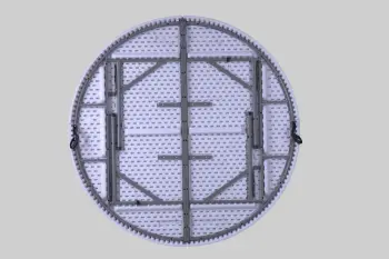 6FT Folding In-Half Round Table