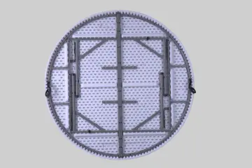 6FT Folding In-Half Round Table