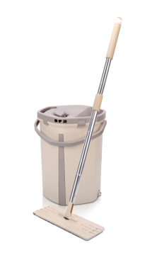 Magic Self-Wash And Squeeze Flat Mop With Bucket