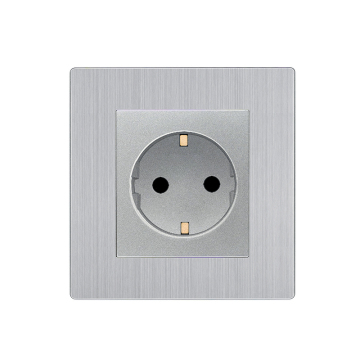 Modern Sockets Electrical PC One Gang Germany Socket