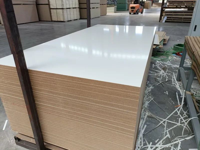 Factory Sale Slot MDF Melamine Faced MDF