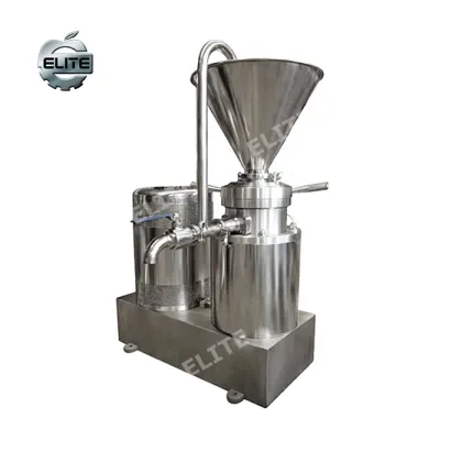 4KW Automatic Almond Milk Maker: Soy Sauce Colloid Mill for Almond and Soybean Milk Production
