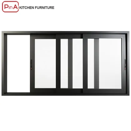 Triple Glazed Wrought Iron Doors with Glass Windows for Houses