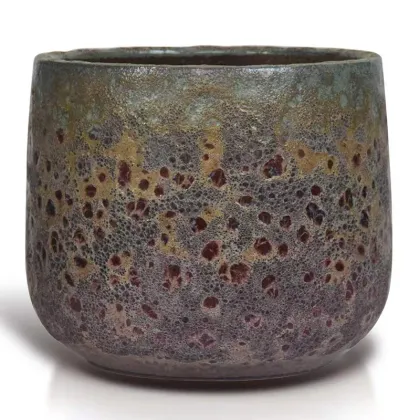 Bubble Glaze Ceramic Plant Pot