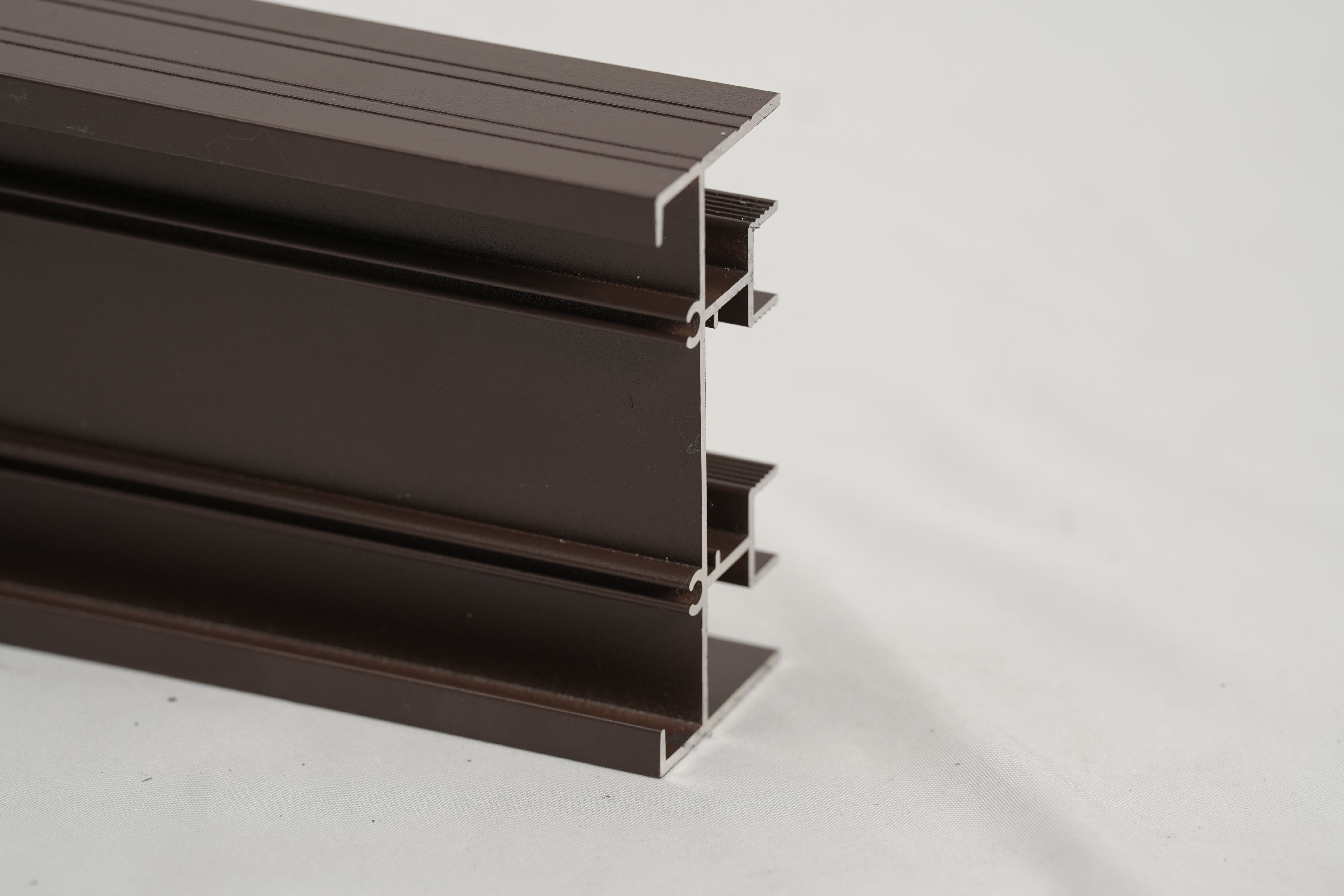 Spray painted door and window profiles