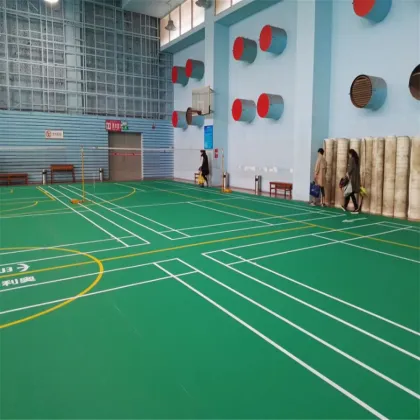 PVC Indoor Carpet Tiles Court Flooring