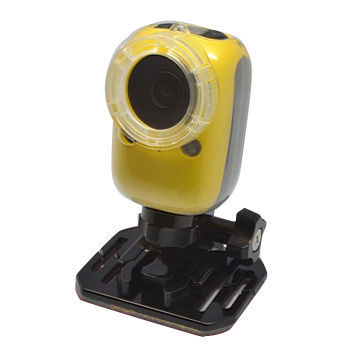 Helmet Camera, Supports 1,080P Full HD, Waterproof