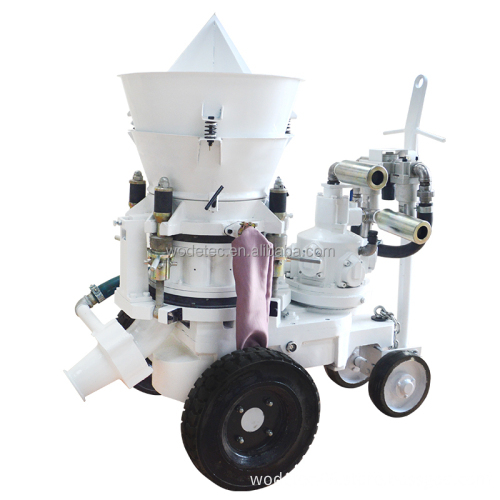 Chinese Supplier Offers ISO Certified High Efficiency 3-5m3/h Pneumatic Dry Spray Refractory Gunning Machine